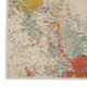 10' X 14' Ivory Abstract Power Loom Area Rug