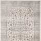 8' X 10' Ivory and Gray Oriental Area Rug