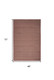 4' X 6' Brown Abstract Washable Area Rug