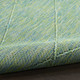 4' X 6' Blue Geometric Power Loom Non Skid Area Rug