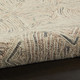 4' X 6' Ivory Tan and Gray Wool Geometric Area Rug