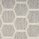4' X 6' Gray And Ivory Geometric Indoor Outdoor Area Rug
