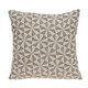 Pale Brown Pinwheels Throw Pillow