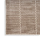 8' X 10' Brown Geometric Area Rug