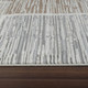 5' X 8' Beige and Brown Abstract Distressed Area Rug