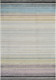 8' X 11' Beige and Blue Abstract Distressed Area Rug