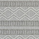 4' X 6' Beige And Gray Striped Distressed Indoor Outdoor Area Rug
