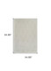 8' X 11' Beige and Gray Abstract Non Skid Area Rug