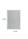 8' X 11' Gray Abstract Non Skid Area Rug
