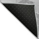 5' X 8' Gray and Ivory Abstract Washable Non Skid Indoor Outdoor Area Rug