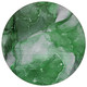 8' Round Emerald Round Abstract Washable Non Skid Indoor Outdoor Area Rug
