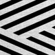 2' X 3' Black and White Geometric Washable Non Skid Indoor Outdoor Area Rug