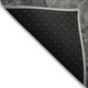 5' X 8' Gray Abstract Washable Indoor Outdoor Area Rug