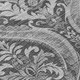 2' X 3' Gray Damask Washable Non Skid Indoor Outdoor Area Rug