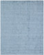 10' X 14' Denim Blue Hand Loomed Area Rug