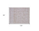 8' X 10' Camel Striped Hand Loomed Area Rug