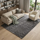 6' X 9' Gray Chevron Hand Woven Area Rug