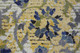 10' X 13' Gold Green and Ivory Floral Power Loom Area Rug