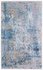 12' X 15' Blue Gold and Gray Abstract Power Loom Area Rug With Fringe