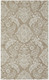 10' X 14' Tan and Ivory Wool Oriental Hand Tufted Area Rug