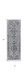 12' Gray and Silver Oriental Power Loom Worn Faded Runner Rug