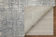 10' X 14' Gray and Silver Abstract Hand Woven Worn Faded Area Rug