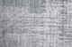 4' X 6' Light Blue and Silver Abstract Hand Woven Worn Faded Area Rug
