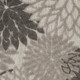3' X 4' Gray Indoor Outdoor Area Rug