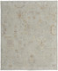 9' X 13' Gray and Brown Wool Floral Hand Knotted Area Rug