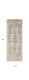 8' Gray Ivory And Burnt Orange Oriental Distressed Runner Rug With Fringe