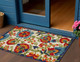 3' X 4' Green And Ivory Indoor Outdoor Area Rug