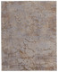 7' X 10' Brown Taupe and Tan Abstract Power Loom Area Rug
