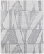 5' X 8' Black and Ivory Abstract Hand Woven Area Rug