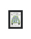 Set Of Two Bloom Where You Are Planted Black Framed Wall Art