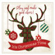 Set Of Three It's Christmas Time! Black Framed Wall Art