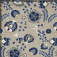 7' X 10' Blue And Gray Indoor Outdoor Area Rug