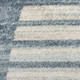 8' X 10' Blue Geometric Area Rug