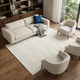 8' X 10' Ivory Geometric Area Rug