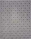 9' X 12' Gray Geometric Area Rug