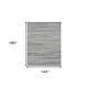 12' X 15' Ivory Gray And Black Wool Striped Hand Woven Area Rug