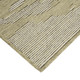 2' X 3' Gray And Ivory Wool Striped Hand Hooked Area Rug