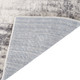 5' X 8' Cream And Gray Abstract Area Rug