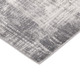 9' X 12' Cream And Gray Abstract Area Rug