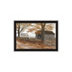 Set Of Two Old Country Road Black Framed Wall Art