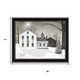 Set Of Two Silent Night Black Framed Wall Art