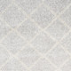 4' Gray Geometric Power Loom Round Rug