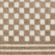 6' Brown Geometric Runner Rug