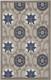 3' X 4' Blue And Gray Indoor Outdoor Area Rug