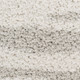5' X 7' Gray Abstract Shag Power Loom Area Rug