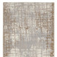 10' Ivory Abstract Power Loom Runner Rug